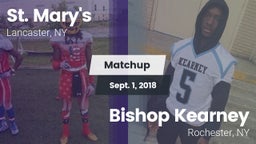 Matchup: St. Mary's vs. Bishop Kearney  2018