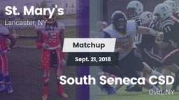 Matchup: St. Mary's vs. South Seneca CSD 2018