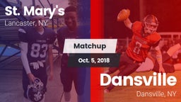 Matchup: St. Mary's vs. Dansville  2018