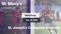 Matchup: St. Mary's vs. St. Joseph's Collegiate Institute 2018
