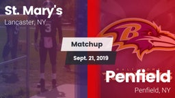Matchup: St. Mary's vs. Penfield  2019