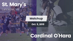 Matchup: St. Mary's vs. Cardinal O'Hara 2019