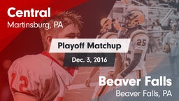 Matchup: Central vs. Beaver Falls  2016