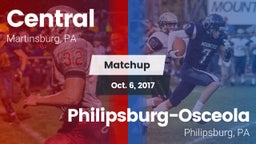 Matchup: Central vs. Philipsburg-Osceola  2017