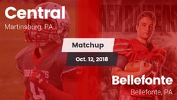 Matchup: Central vs. Bellefonte  2018