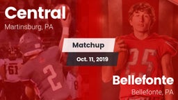 Matchup: Central vs. Bellefonte  2019