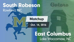 Matchup: South Robeson vs. East Columbus  2016