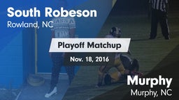 Matchup: South Robeson vs. Murphy  2016