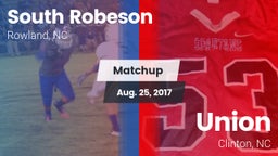 Matchup: South Robeson vs. Union  2017