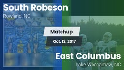 Matchup: South Robeson vs. East Columbus  2017