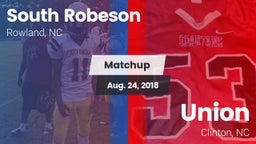 Matchup: South Robeson vs. Union  2018