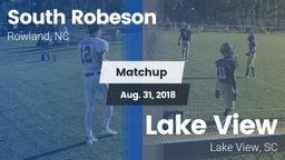 Matchup: South Robeson vs. Lake View  2018