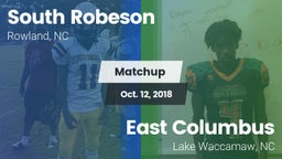 Matchup: South Robeson vs. East Columbus  2018