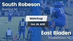 Matchup: South Robeson vs. East Bladen  2018