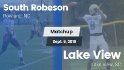 Matchup: South Robeson vs. Lake View  2019