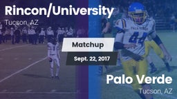 Matchup: Rincon vs. Palo Verde  2017