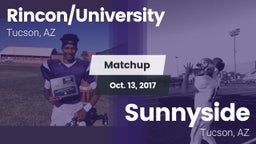 Matchup: Rincon vs. Sunnyside  2017