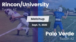 Matchup: Rincon vs. Palo Verde  2020