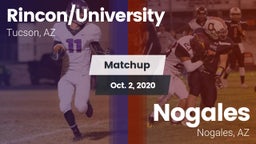 Matchup: Rincon vs. Nogales  2020
