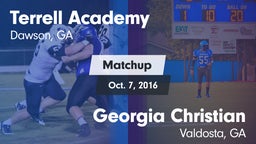 Matchup: Terrell Academy vs. Georgia Christian  2016