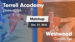 Matchup: Terrell Academy vs. Westwood  2016