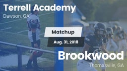 Matchup: Terrell Academy vs. Brookwood  2018