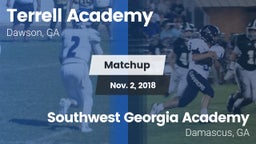 Matchup: Terrell Academy vs. Southwest Georgia Academy  2018