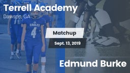 Matchup: Terrell Academy vs. Edmund Burke 2019