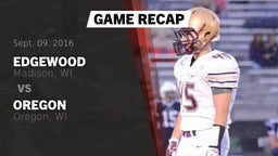 Recap: Edgewood  vs. Oregon  2016