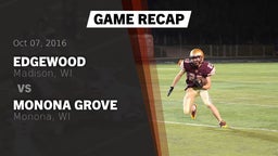 Recap: Edgewood  vs. Monona Grove  2016
