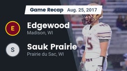 Recap: Edgewood  vs. Sauk Prairie  2017