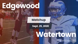 Matchup: Edgewood  vs. Watertown  2020