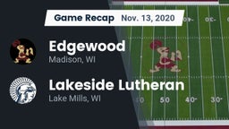 Recap: Edgewood  vs. Lakeside Lutheran  2020