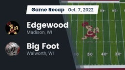 Recap: Edgewood  vs. Big Foot  2022