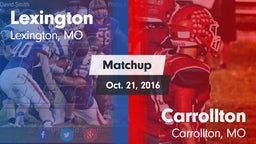 Matchup: Lexington vs. Carrollton  2016