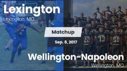 Matchup: Lexington vs. Wellington-Napoleon  2017
