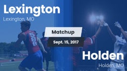 Matchup: Lexington vs. Holden  2017