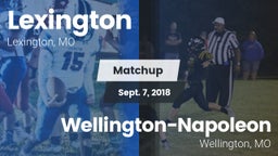 Matchup: Lexington vs. Wellington-Napoleon  2018