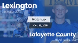 Matchup: Lexington vs. Lafayette County  2018