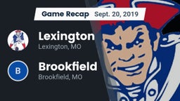 Recap: Lexington  vs. Brookfield  2019