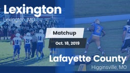 Matchup: Lexington vs. Lafayette County  2019