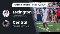 Recap: Lexington  vs. Central   2020
