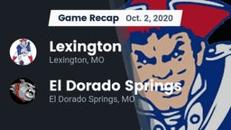 Recap: Lexington  vs. El Dorado Springs  2020
