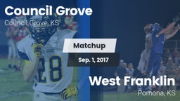 Matchup: Council Grove vs. West Franklin  2017