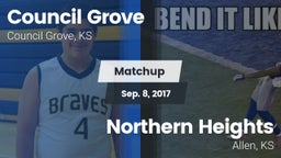 Matchup: Council Grove vs. Northern Heights  2017
