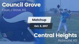 Matchup: Council Grove vs. Central Heights  2017