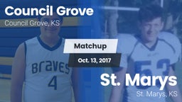 Matchup: Council Grove vs. St. Marys  2017