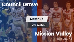 Matchup: Council Grove vs. Mission Valley  2017