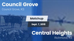 Matchup: Council Grove vs. Central Heights  2018