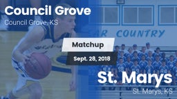 Matchup: Council Grove vs. St. Marys  2018